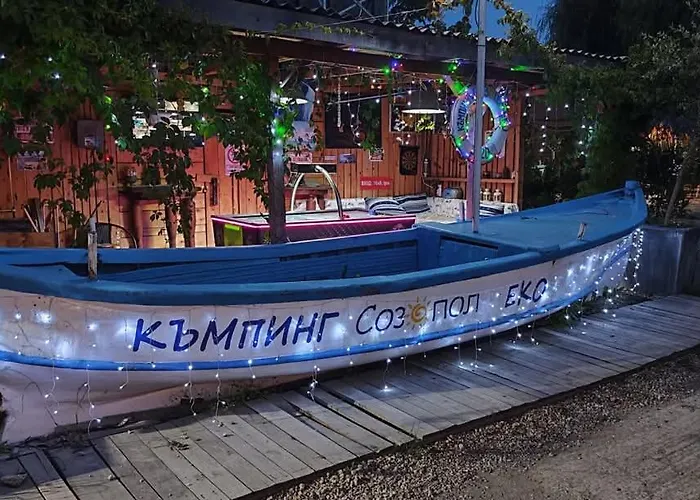 Campsite шангри ла-3, плаж градина Sozopol